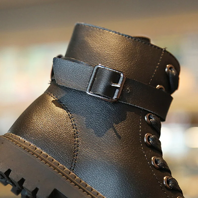 Ботинки для девочек новинка 2020 осенне зимние сапоги мальчиков детская обувь