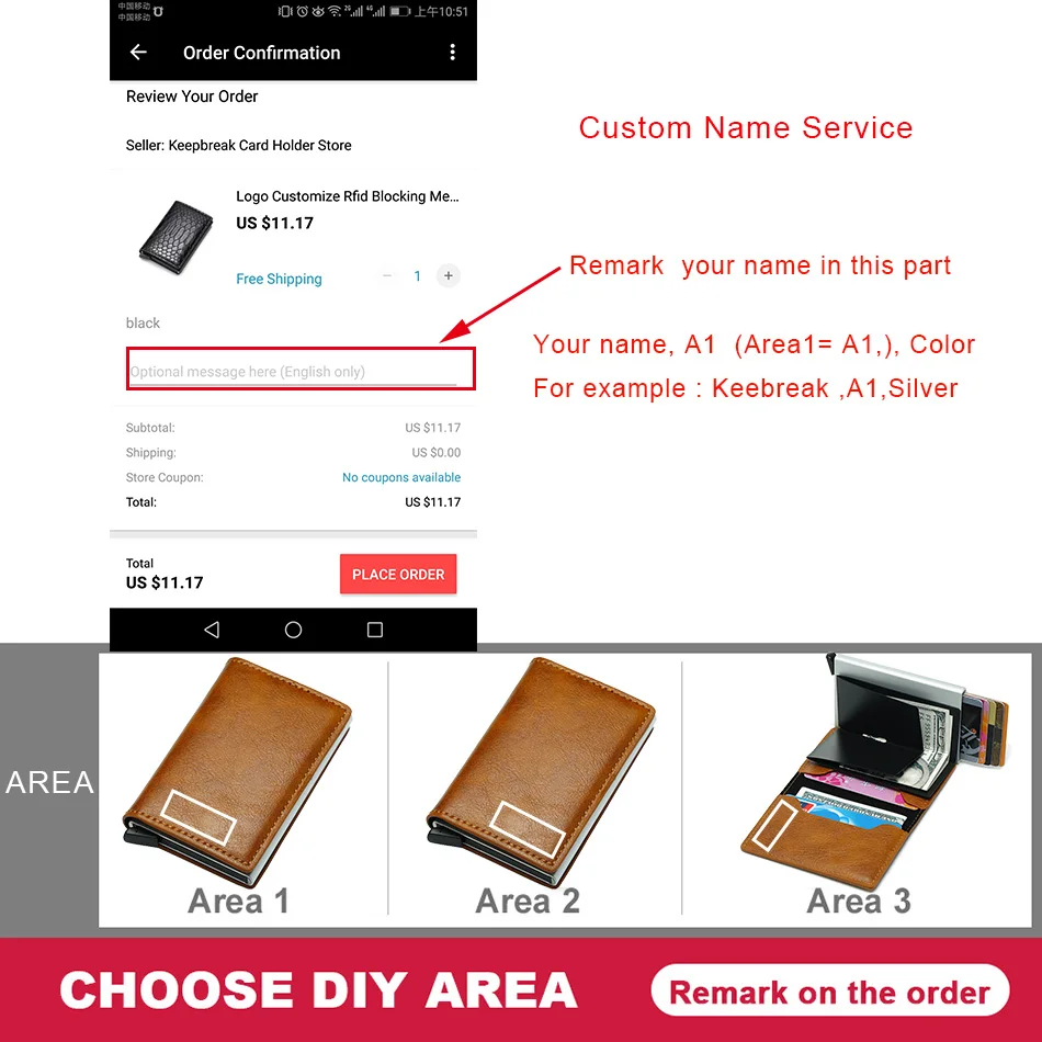 Мужские кошельки с рчид блокировкой тонкий кожаный кошелек тройного сложения