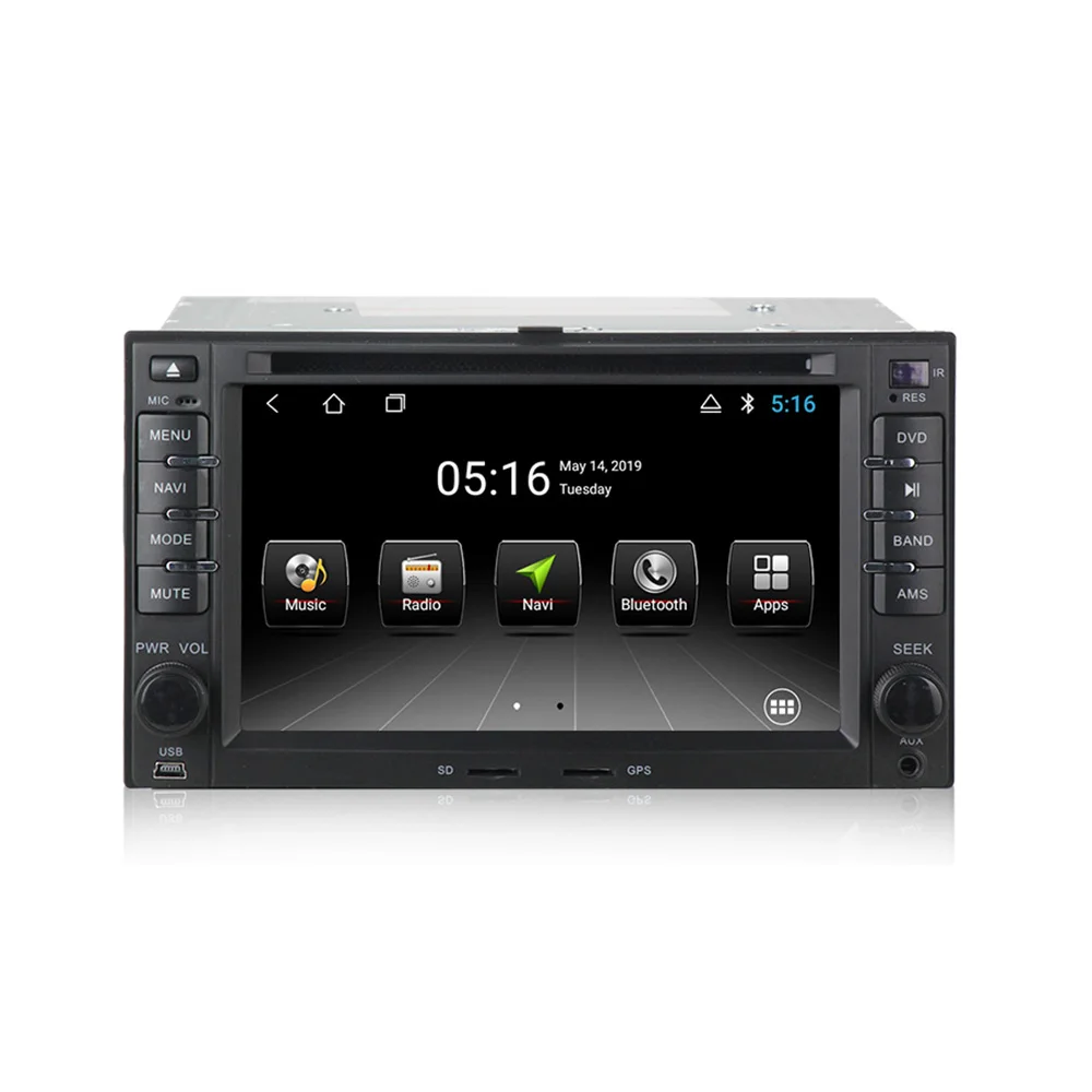 Android 8,1 четырехъядерный Автомобильный gps dvd радио плеер для kia Cerato Spectra Sorento Picanto Carnival LOTZE wifi BT USB