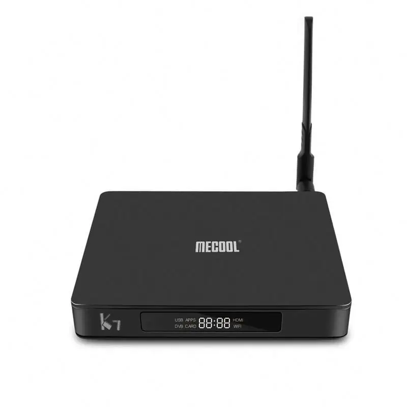Приставка Смарт-ТВ MECOOL K7 Android 9 0 Amlogic S905x2 2 4 ГГц стандартная Wi-Fi LAN 10/100 Мбит/с ГБ 64 DVB