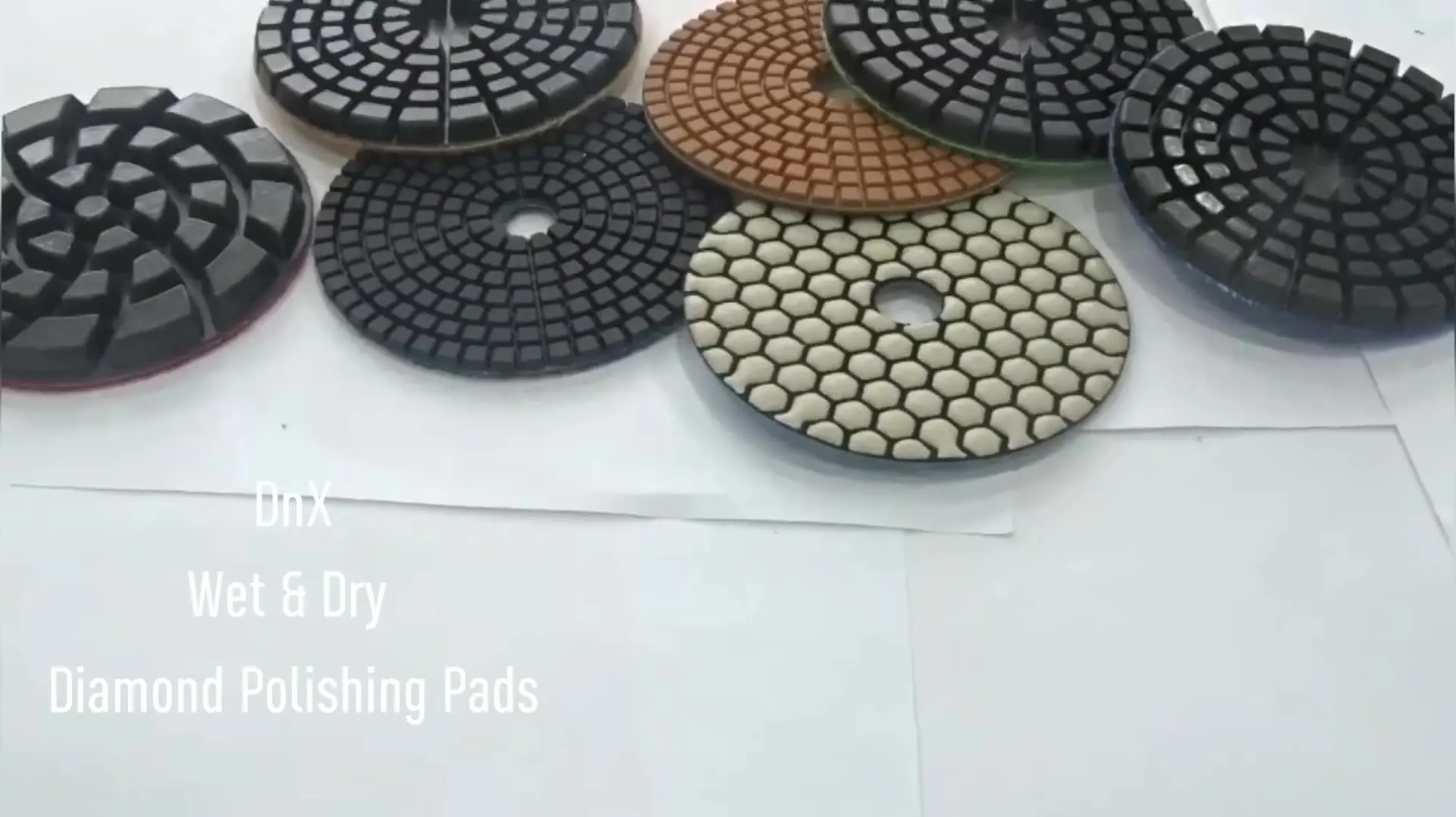

4inch thickness 3mm Blue Diamond Wet Granite Polishing Pad for polishing