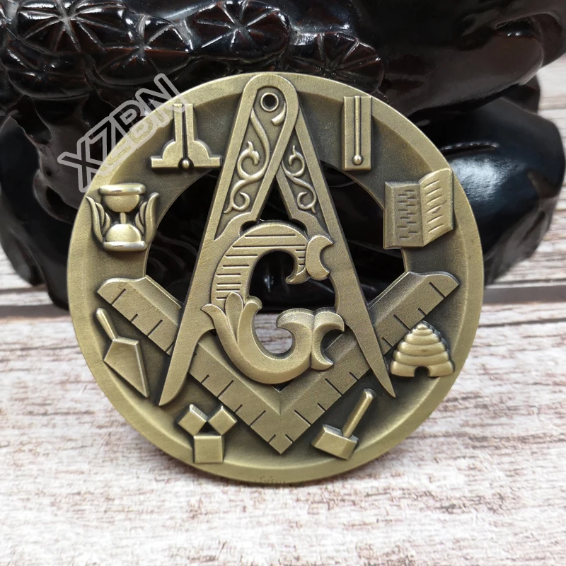 Автомобильный значок Masonic эмблемы масон вольный каменщик BCM44 компас и квадратные