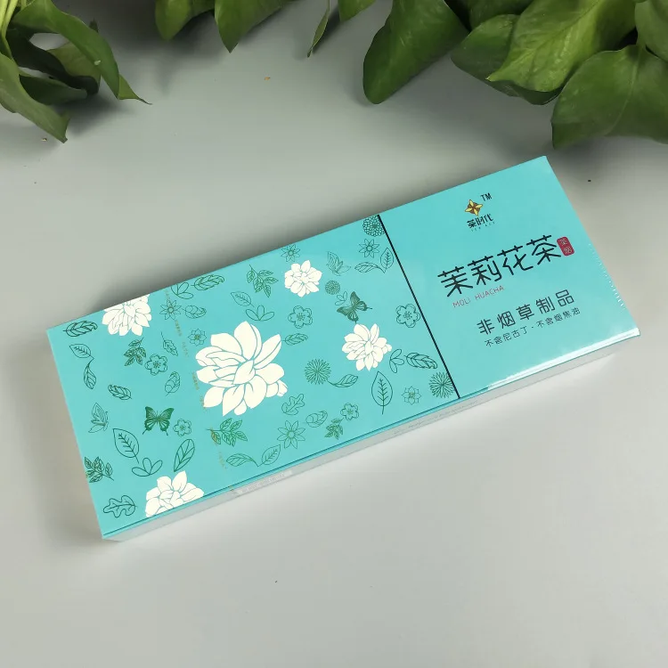 Жасминовый чай для мужчин и женщин мужской дым без никотина 10 посылка 20 сигарет в