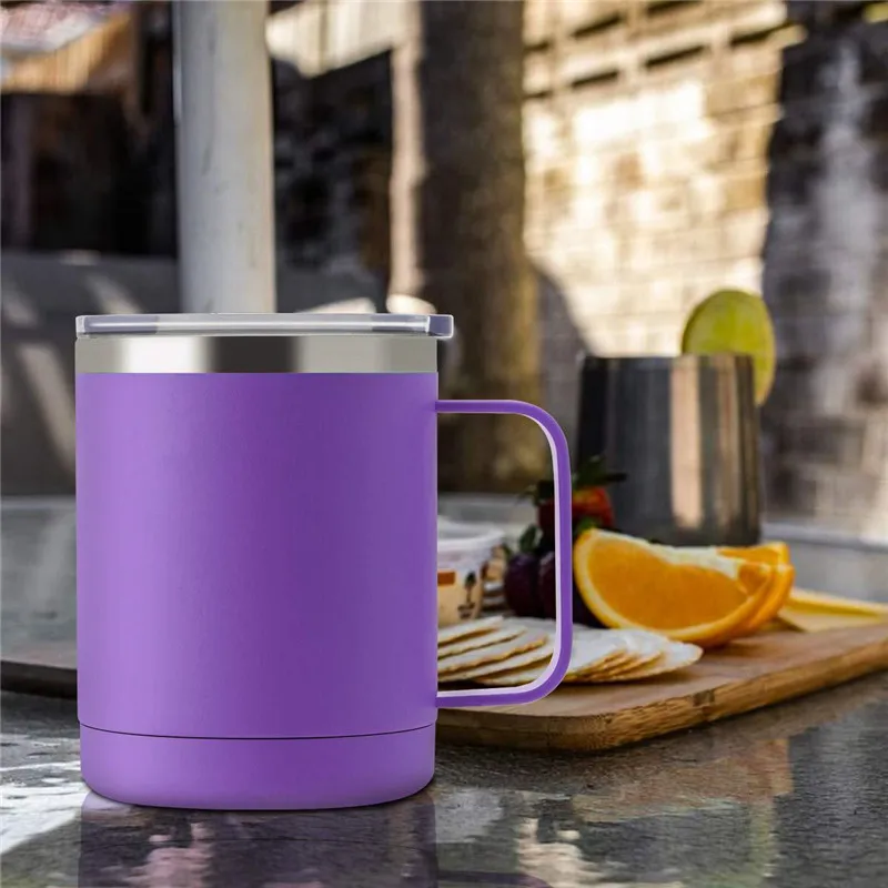 Новое поступление портативная кружка для вина из нержавеющей стали с ручкой 12