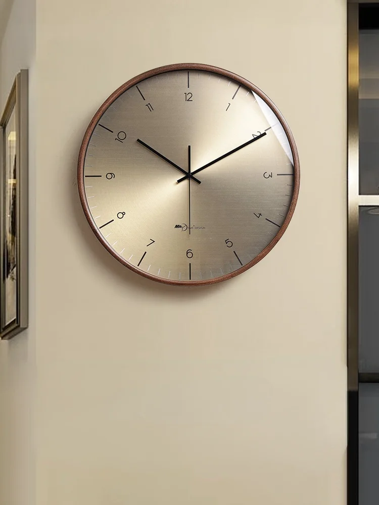 

Metal Fashion Wall Clock Luxury European Royal Style Automatic Classic Wall Clock Digital Reloj De Pared Room Decor BD50ZB