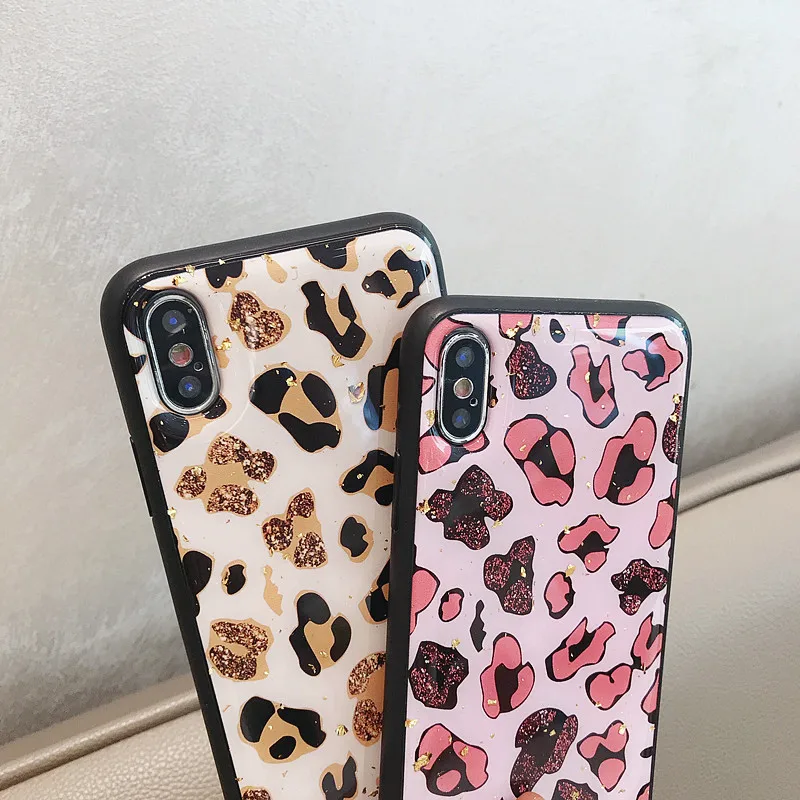 Чехол для телефона с леопардовым принтом чехол Iphone XS Max XR X 8 7 6 6S Plus 11 Pro роскошный