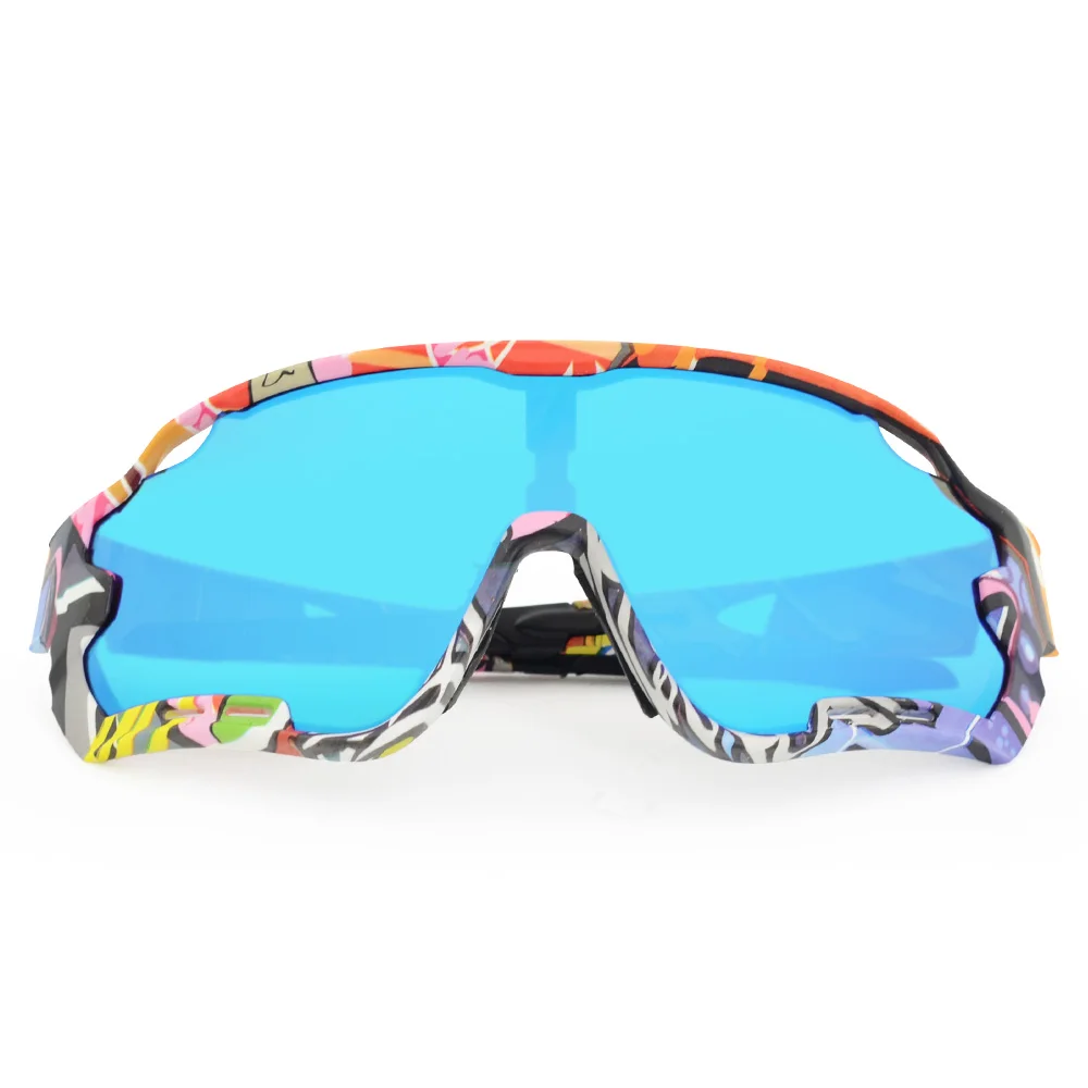 

Kapvoe Polarized cycling glasses lens Full Red Blue Green Photochromic sunglasses cycling lens wholesale