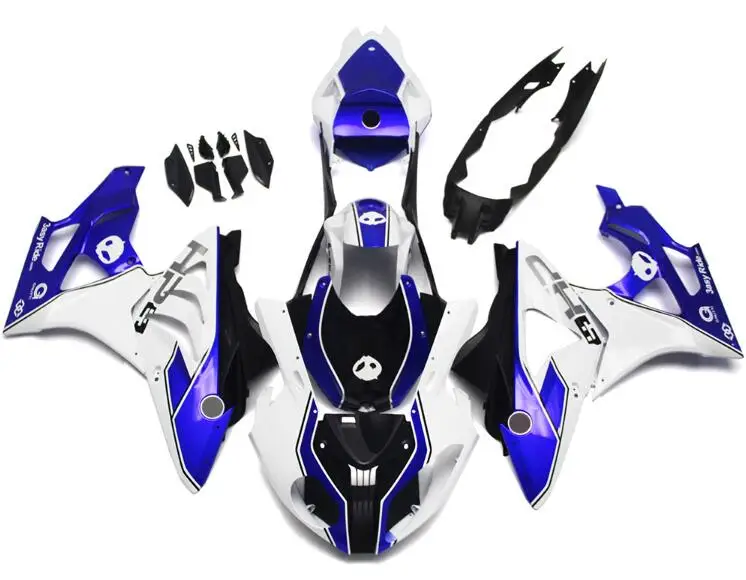 

Новый ABS Обтекатели для BMW S1000RR 09 12 13 14 1000RR 2009 - 2014 Инжекционный мотоциклетный обтекатель комплект обтекателя кузова синий белый топ