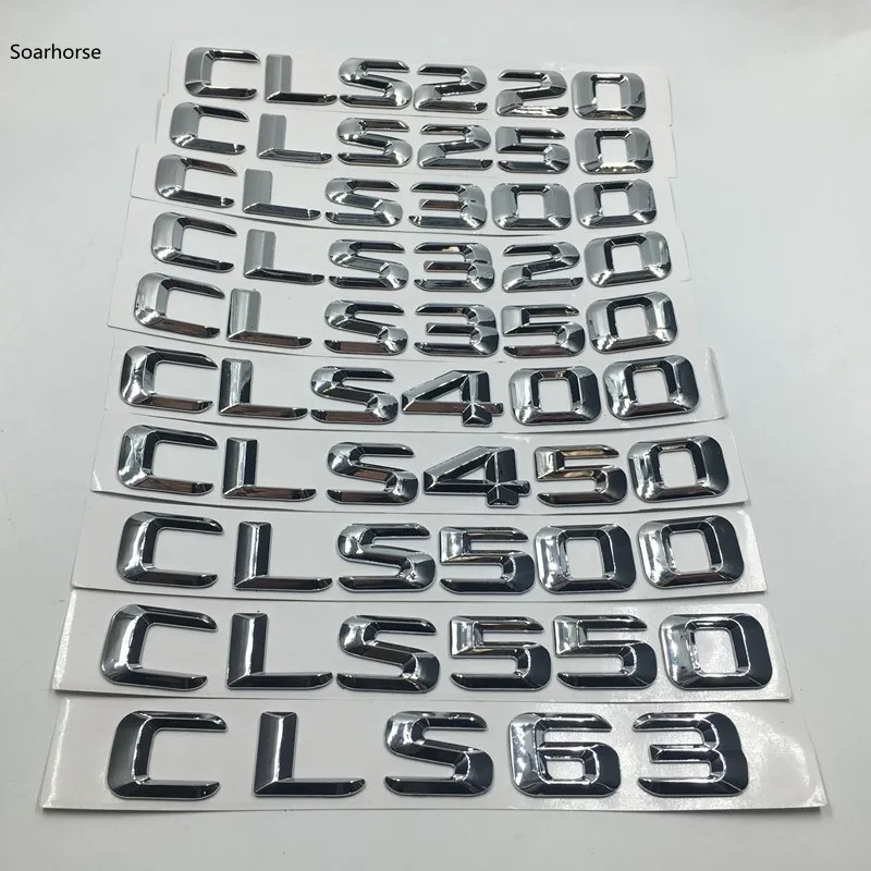 Значки Soarhorse для Mercedes Benz W218 эмблемы CLS220 CLS250 CLS300 CLS320 CLS350 CLS63 табличка с