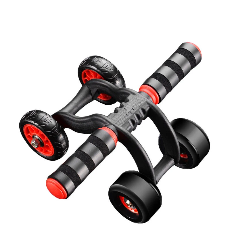 

Fitness Abdominal Wheel AB Roller With Mat Abdominal Muscle Trainer for Fitness Exercise Gym Training Equipment Rebound Roller