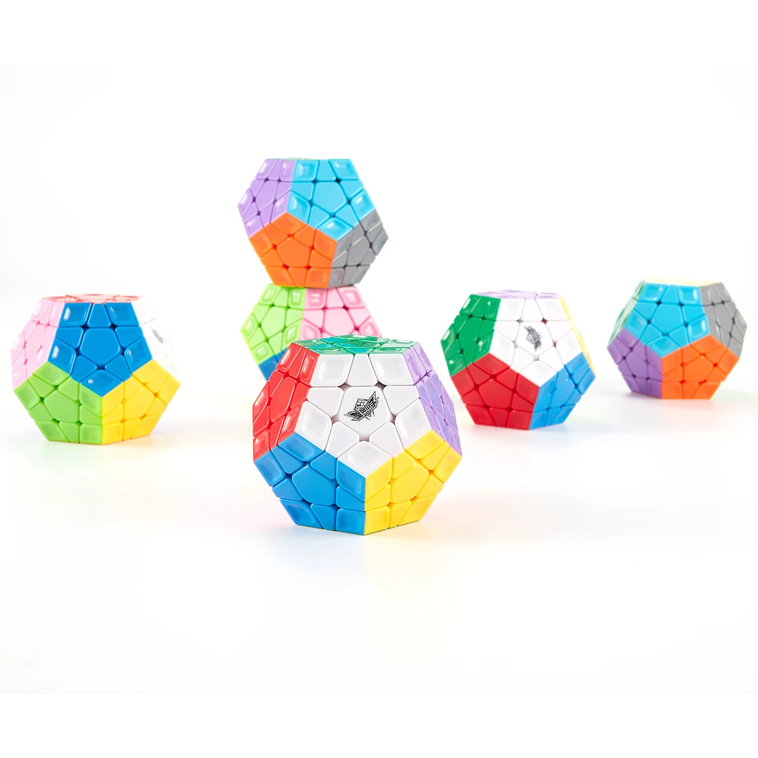 Cyclone Boys Радуга магический куб stickerless Скорость Профессиональный 12 Сторон