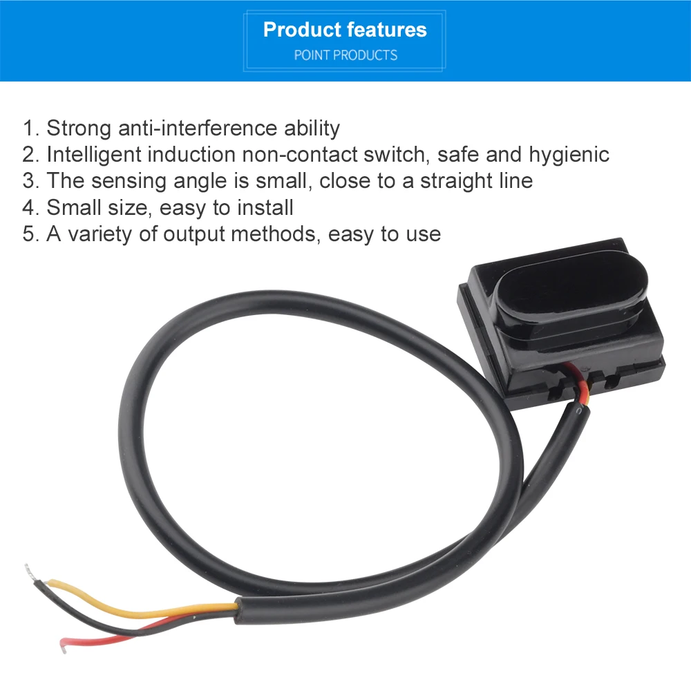 Водонепроницаемый автоматический датчик фотоэлектрический активный