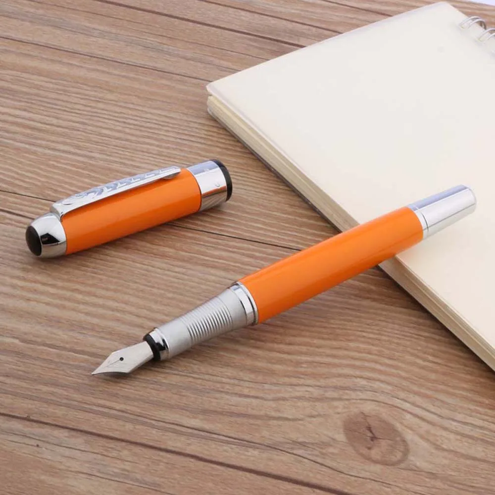 Высококачественная перьевая ручка Jinhao 250 оранжевый подарок канцелярские