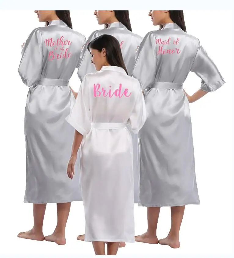 Женский Атласный халат Кимоно размера плюс из вискозы с поясом классическое