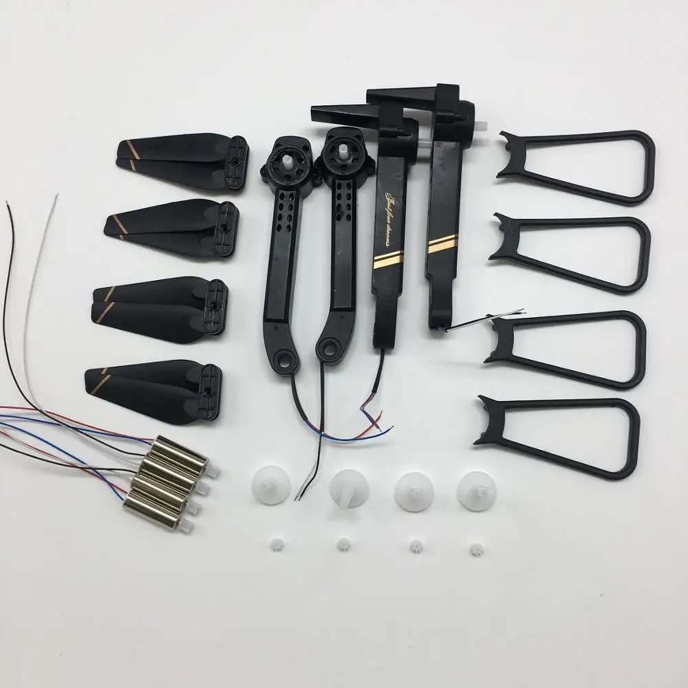 

V4 RC Drone 4k HD WiFi fpv Quadcopter Helicopter Spare Parts Arm Propeller Engines Blade Guard Gear Accessories