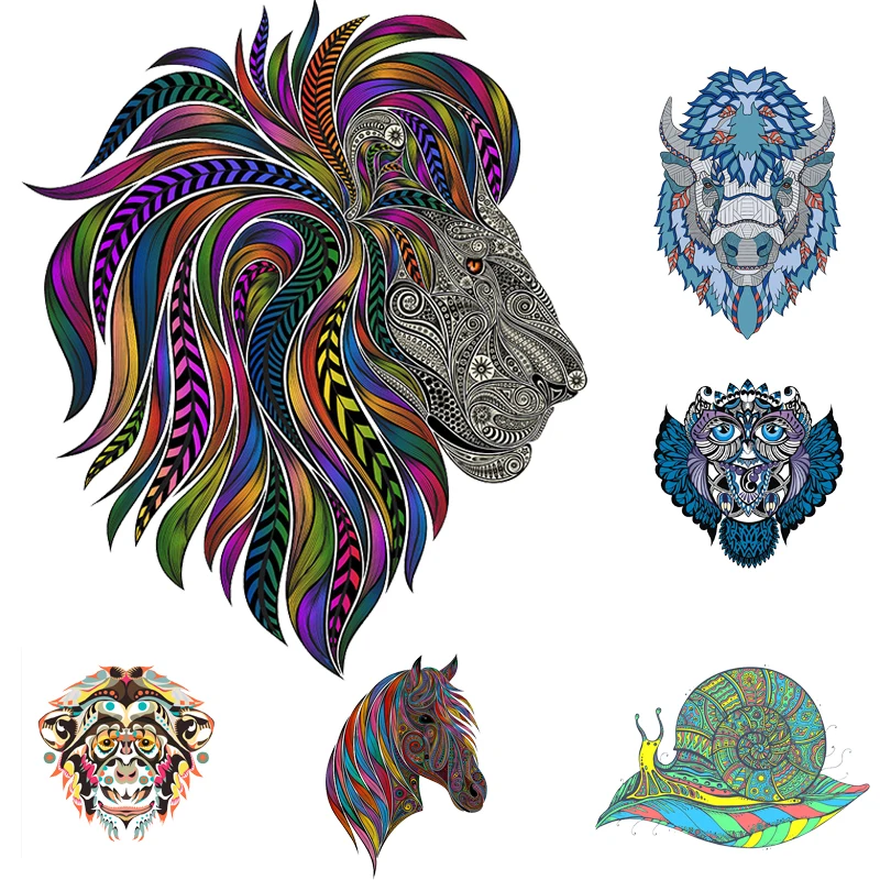 

Creative Artistic Animal Wooden Jigsaw Puzzle Educational Toy For Adults Children Decompression Interactive Games Gifts -40