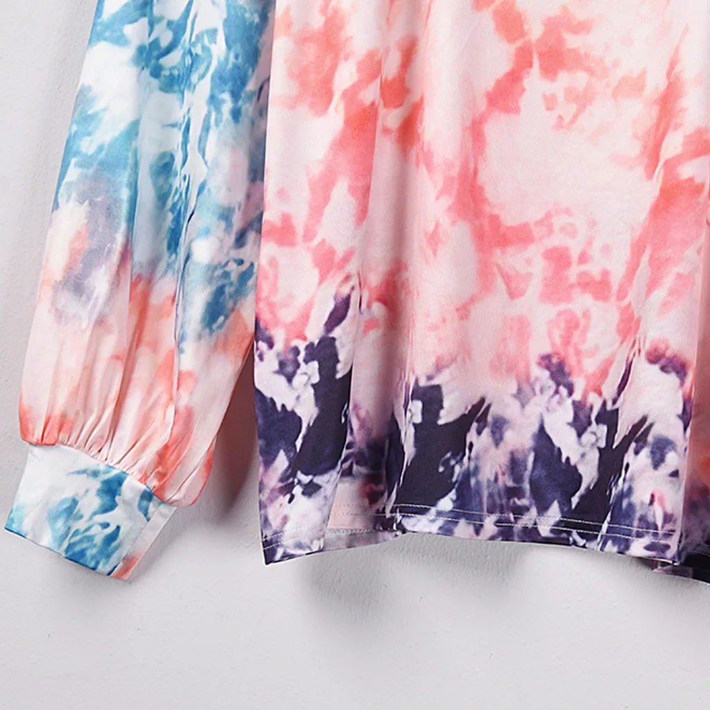

SAGACE blouse women Tops Long Sleeve Floral Print Pullover Casual Blouse Langarm Blouse Lady women's clothing blusas de mujer