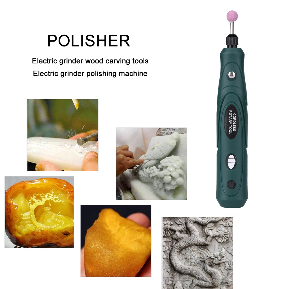 

USB Mini Woodworking Engraving Pen DIY for Jewelry Metal Glass Wireless Drill Ergonomic Mini Electric Drill Accessories