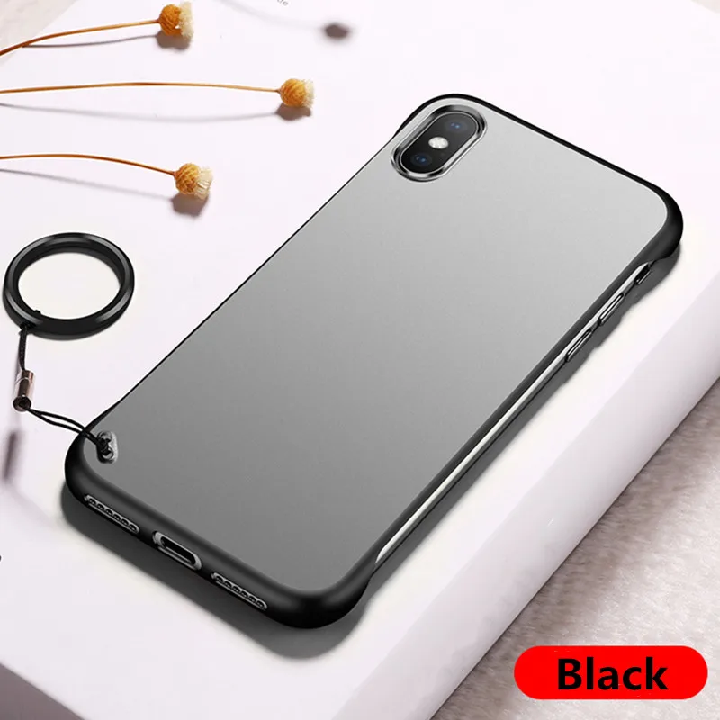 KoisAcase выполненные Прозрачный матовый жесткий чехол для телефона для samsung S8 S9 S10 Plus Note 8, 9, 10, A50 A60 A70 A80 чехол для телефона с кольцевым