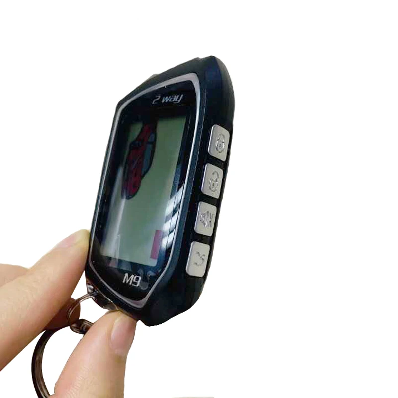 SPY Universal Two Way Car Alarm System Lcd Remote Engine Start Stop | Burglar