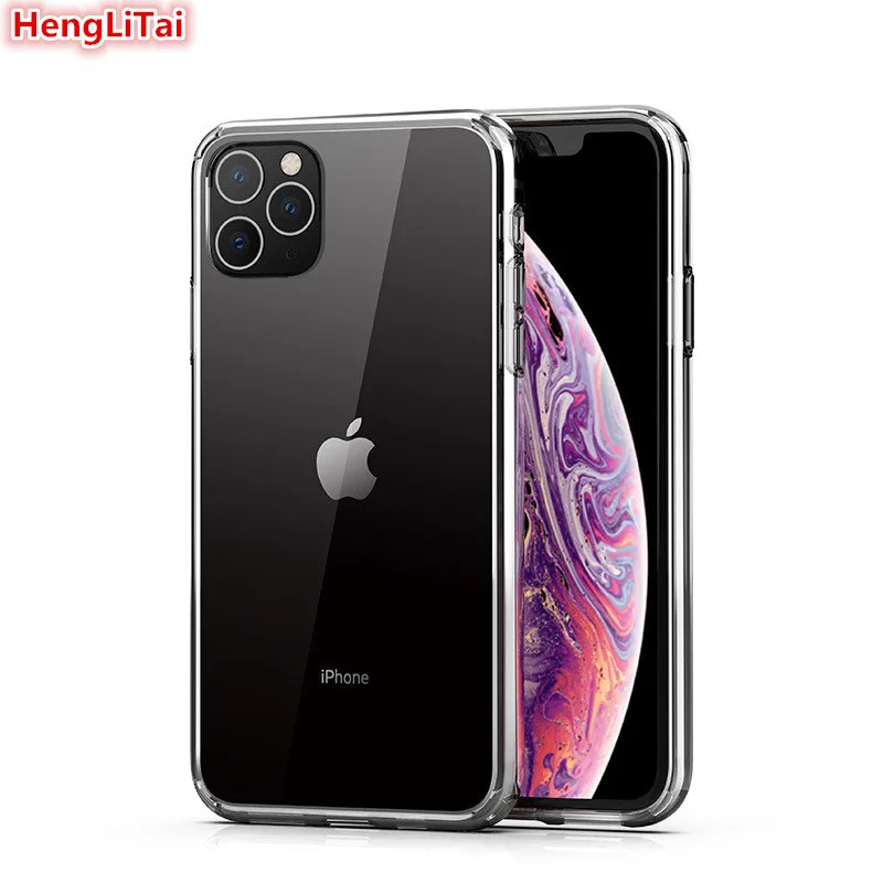 Новый! 0 3 мм супер тонкий прозрачный чехол для iphone 11/11Pro/11Pro MAX Кристальный Жесткий