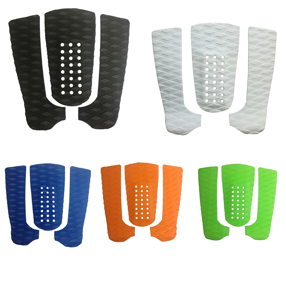 

3pcs Surfing Portable Skimboard Shockproof Deck EVA Traction Anti-slip Universal Surfboard Pad Set Tail Grip