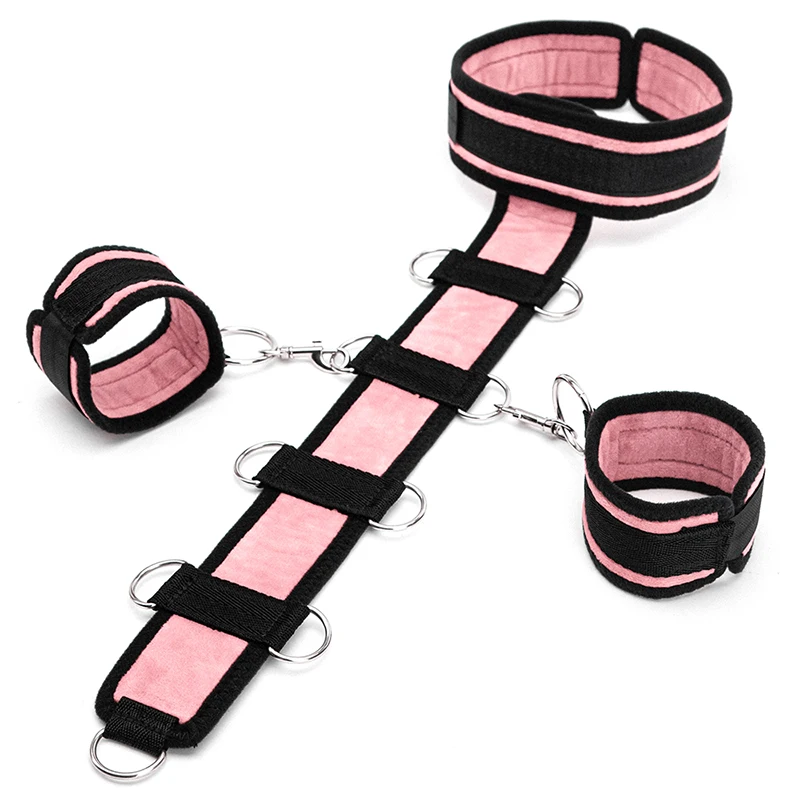 BDSM Bondage Restraint Fetish Slave Handcuffs & Thigh Cuffs Adult Erotic Sex Toys For Woman Couples Games Sex Products