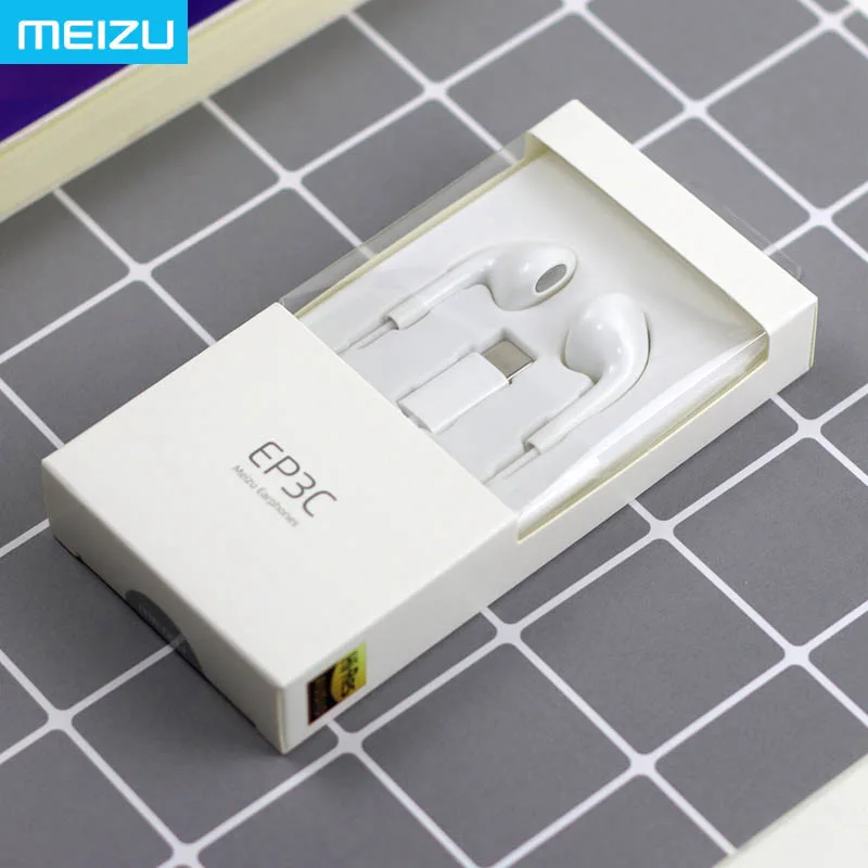 MEIZU EP3C Semi in ear Проводные Type C цифровой интерфейс usb Hi Res сертифицированные 14 мм