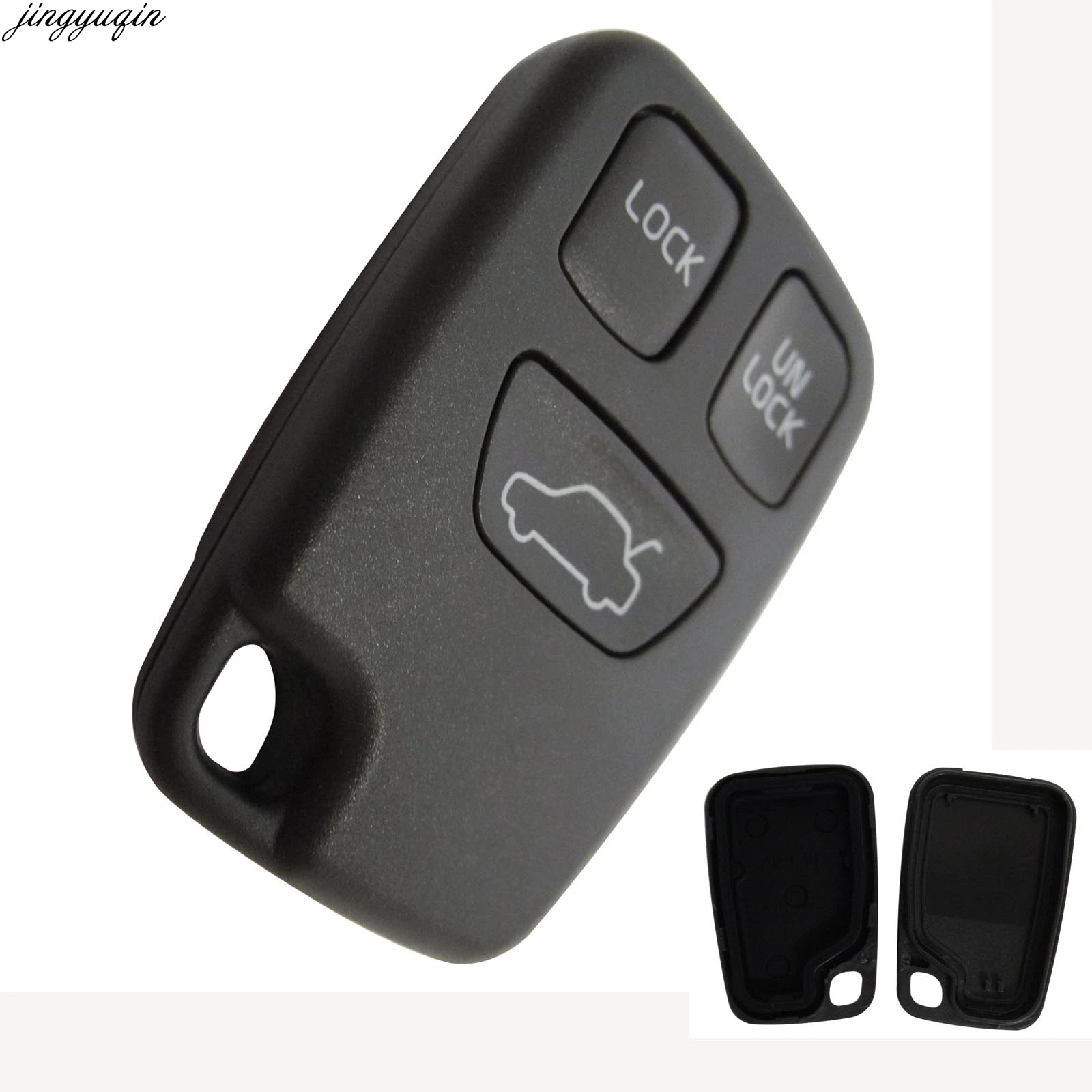 3 кнопки Замена дистанционного ключа автомобиля оболочки Брелок чехол для Volvo S70