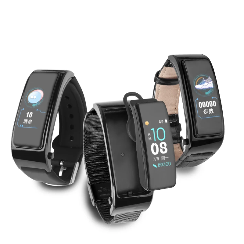 B5 умный Браслет AI Голосовая информация push Bluetooth гарнитура шаг за шагом спортивные