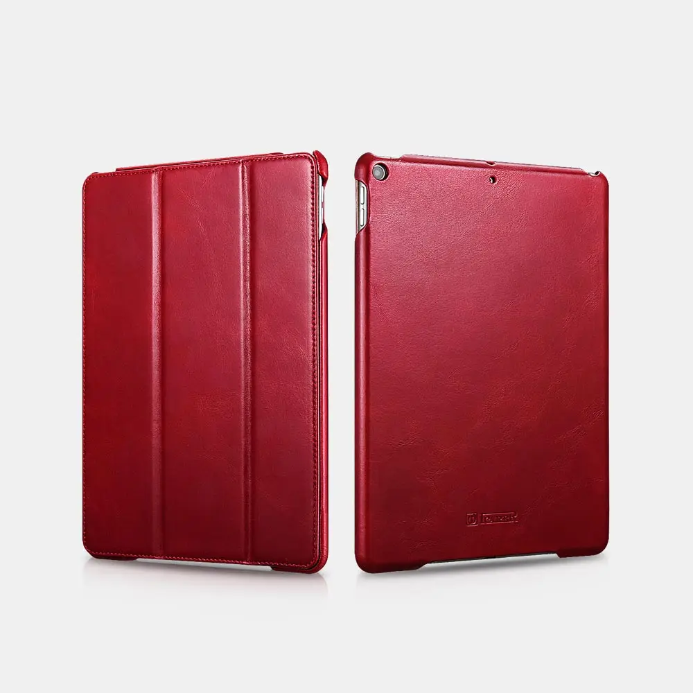 Icarer для Apple iPad Air 10 5 дюйма (2019) винтажный Чехол-книжка из натуральной кожи защитный