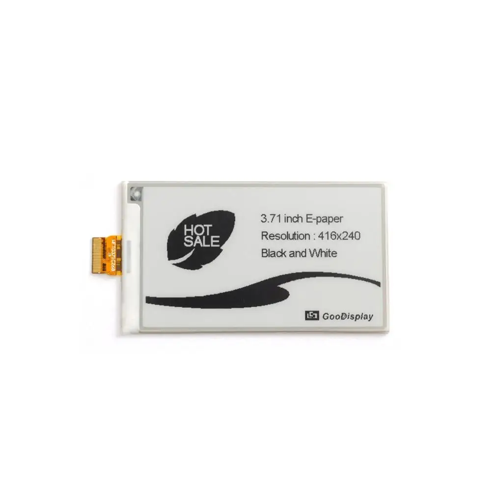 Дисплей для электронной бумаги 3 71 дюйма SPI STM32 GDEW0371W7 с разъемом купить экран