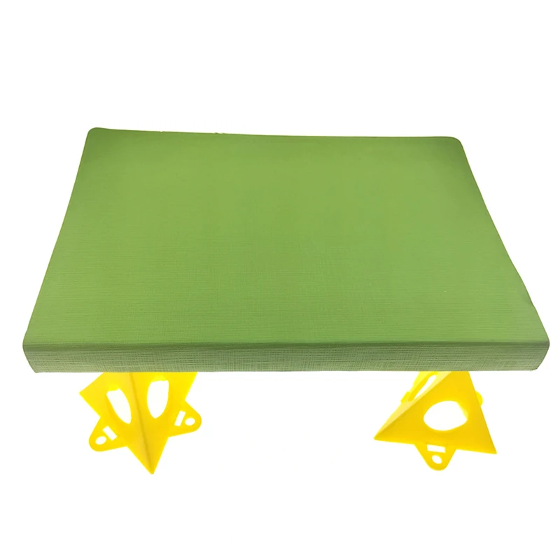 

10PCS/Pack Yellow Cone Canvas and Cabinet Door Risers Paint Canvas Support Stands Painting Rack FHJ889