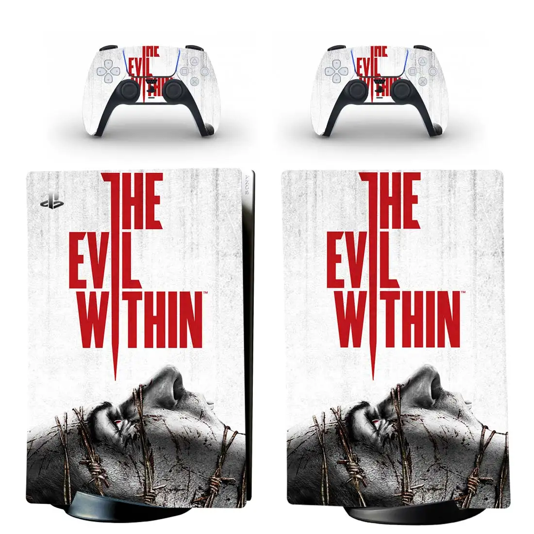 

Наклейка на консоль PlayStation 5 и контроллеры PS5