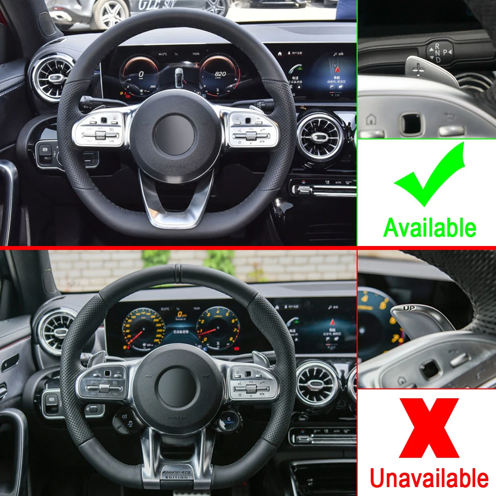 Лопастное переключение для Mercedes-Benz A Class W177 Sedan V177 MB A180 A180d A200 A250 2019 2020 автомобильные