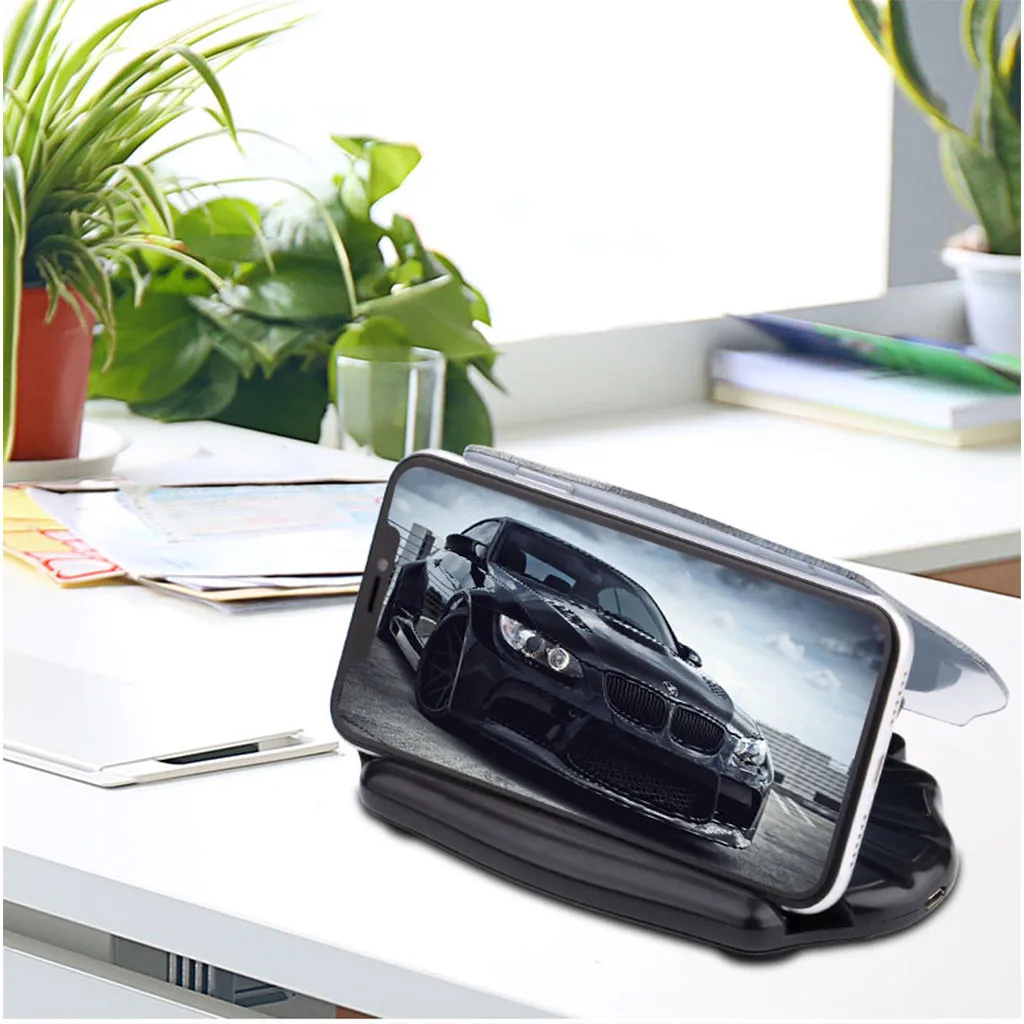 Универсальный автомобильный HUD Дисплей проектор телефон Навигация держатель