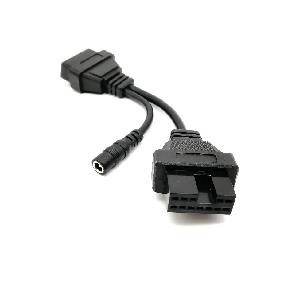 OBD2 OBDII кабель для MITSUBISHI 12PIN до 16pin разъем адаптера диагностический сканер для MITSUBISHI