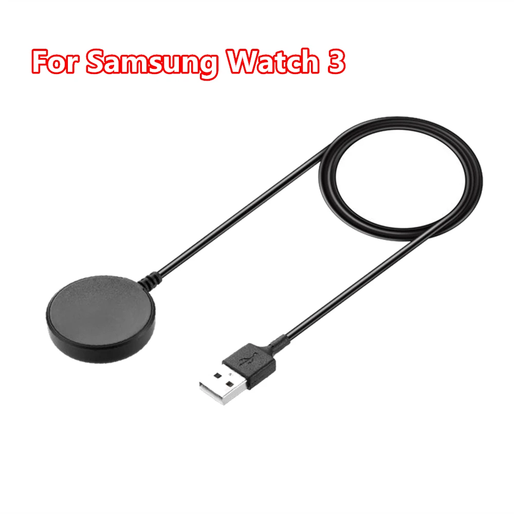 

Wireless Fast Charging Dock Cable For Samsung Galaxy Watch 3 Active 1 2 Smart Watch Charger Supply Cradle 1m USB Power Adapter