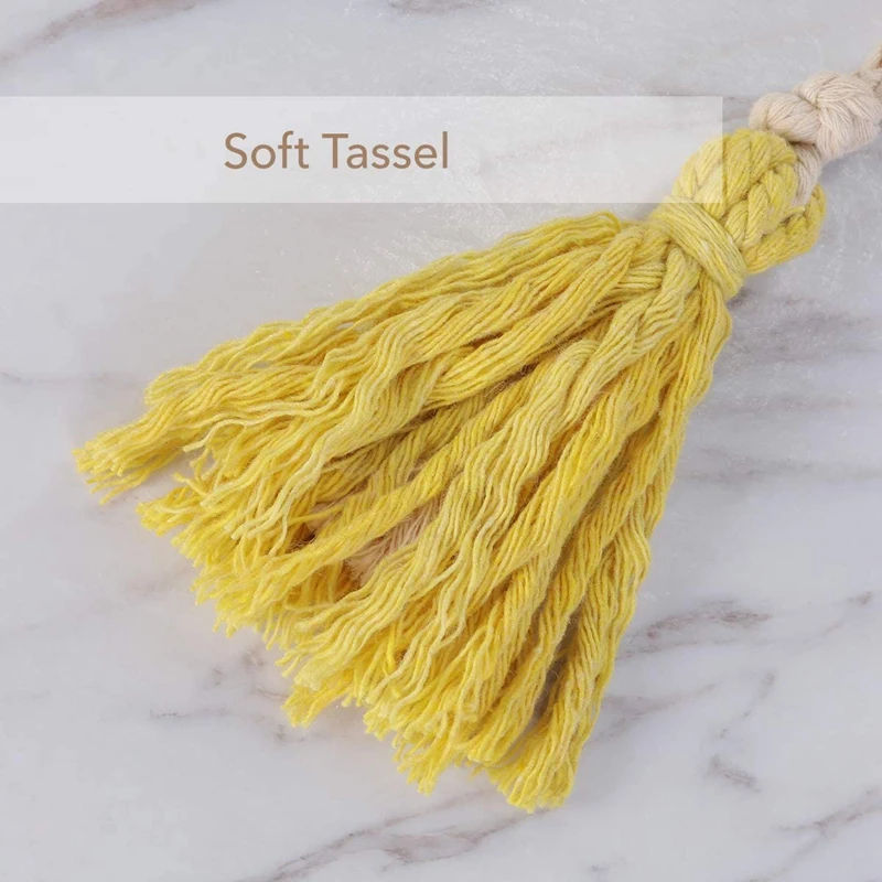 

Tassel Wall Hanging Brocade Woven Bohemian Tapestry Geometric Wall Art Decoration