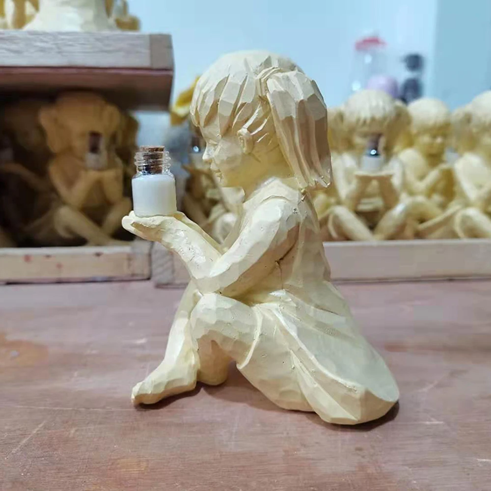 

Decoration Luminous Portrait Decorations Portrait Decoration Modern Resin Ornaments Resin Statue Decorative Wedding Gift