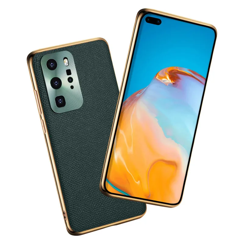 

Phone Case for Huawei P40 P40Pro P40Pro+ Case Cover Leather Palmprint Anti-fall Back Cover for Huawei P40 P40Pro P40Pro+ Shell