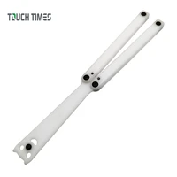 luminous butterfly knife trainer plastic training butterfly knife outdoor practice transparent balisong beginner training