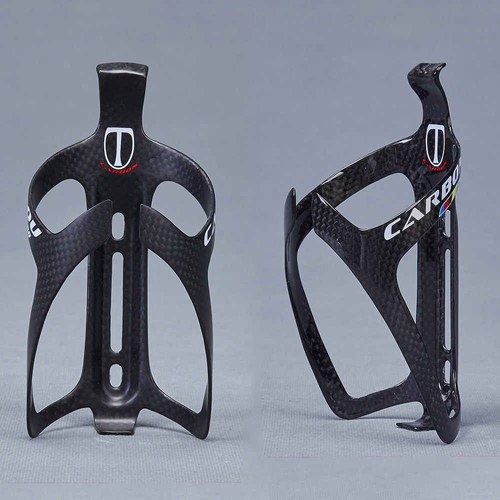 

TOMTOU Full Carbon Fiber Water Drinks Bottle Cage Holder For Cycling Bicycle Bike Accessories About Ultralight 25g