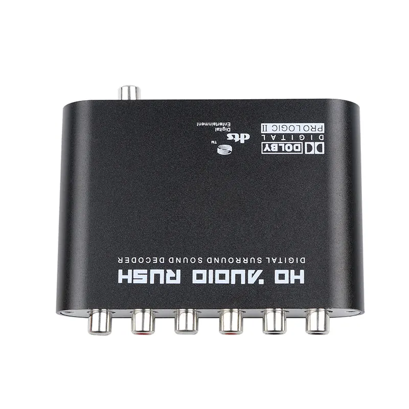 Цифровой аудио декодер стандарта ЕС 5 1 SPDIF коаксиальный к RCA DTS AC3 оптический