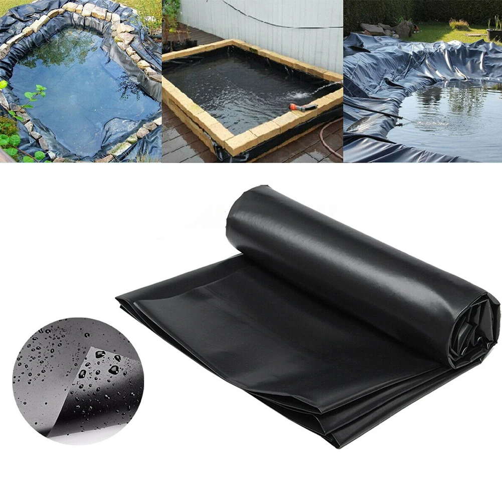 HDPE бассейн земледелие усиленная мембрана непромокаемая Сельскохозяйственная Анти-просачивающаяся пленка Ландшафтный Пруд Лайнер водонепроницаемая ткань рыба