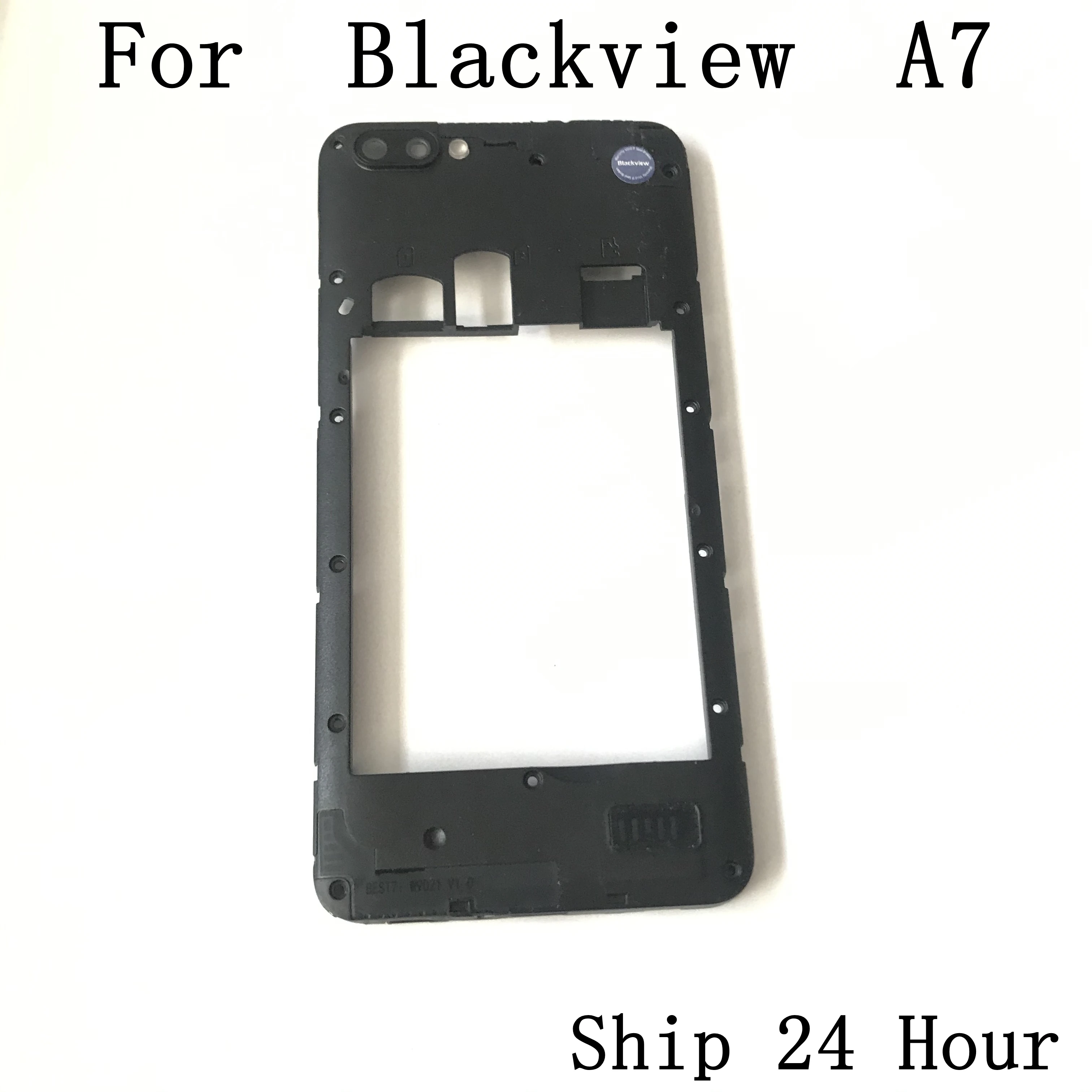 Blackview A7 оригинальная б/у задняя рамка чехол + стеклянный объектив камеры для