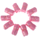 Пластиковые водонепроницаемые одноразовые бахилы, 100 шт.лот, толстые Бахилы для уборки, розовые бахилы, защита для пола, дождливый день