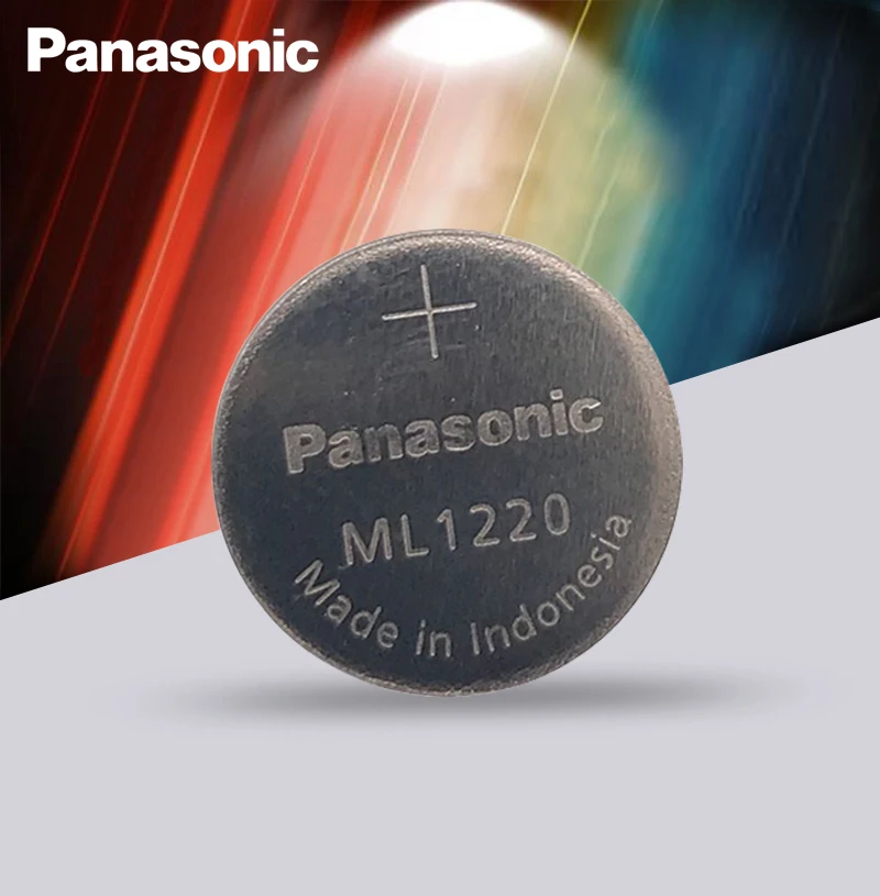 Оригинальный Panasonic ML1220 3V ML 1220 перезаряжаемый CMOS RTC BIOS резервная батарея кнопочный