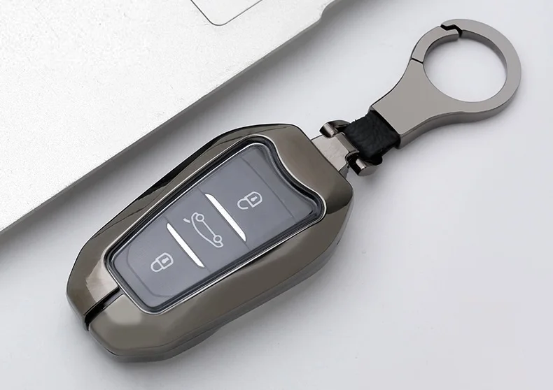 Чехол для автомобильного ключа из цинкового сплава чехол без Peugeot 208 308 508 3008 5008