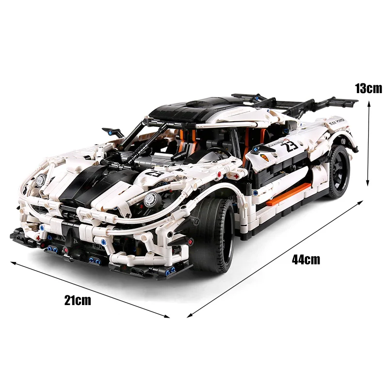 Высокотехнологичная форма King 13120 MOC 4789 koenigseзурованная супер спортивная гоночная